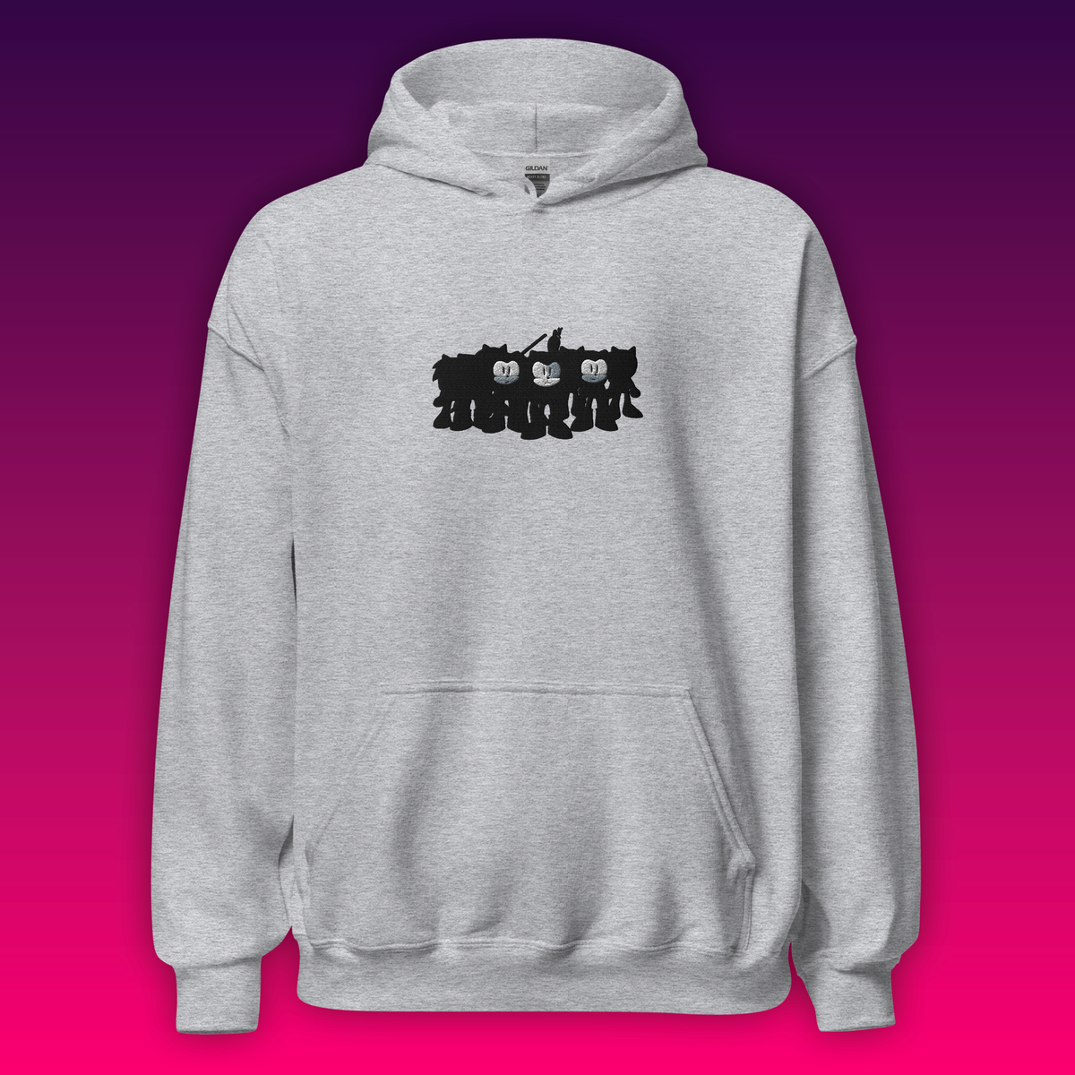 First Life Embroidered Hoodie