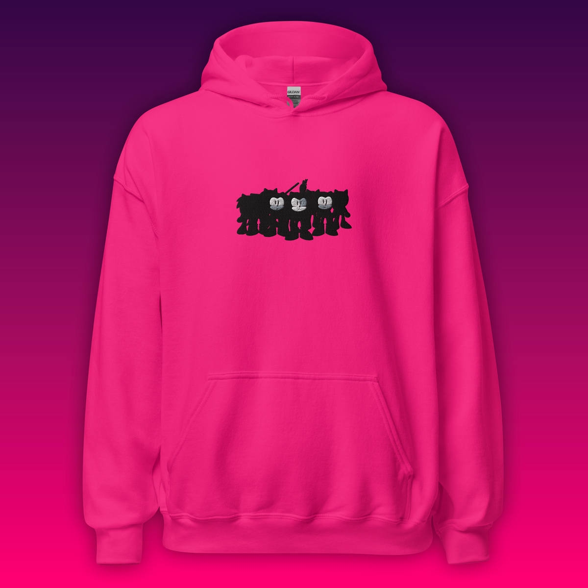 First Life Embroidered Hoodie