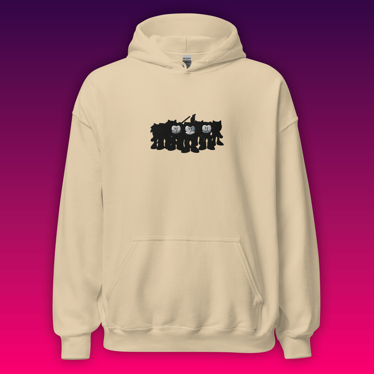 First Life Embroidered Hoodie