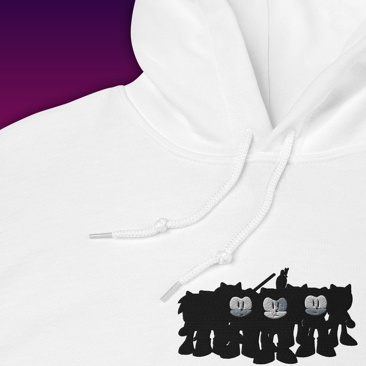 First Life Embroidered Hoodie