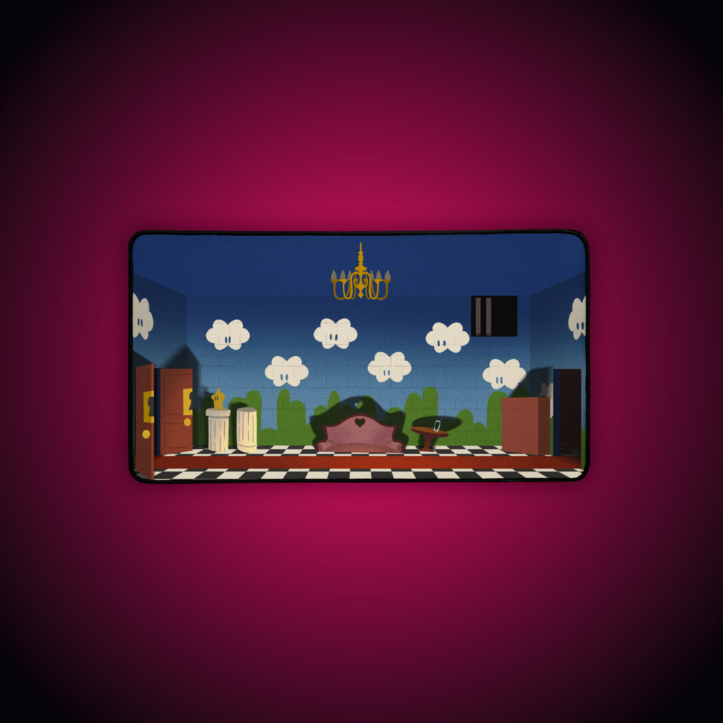 Peachrooms Desk Mat