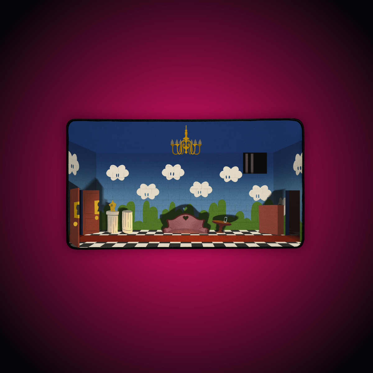 Peachrooms Desk Mat