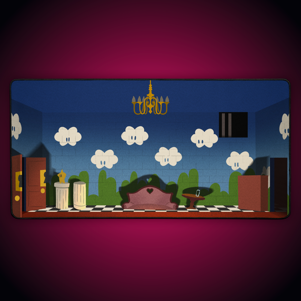Peachrooms Desk Mat