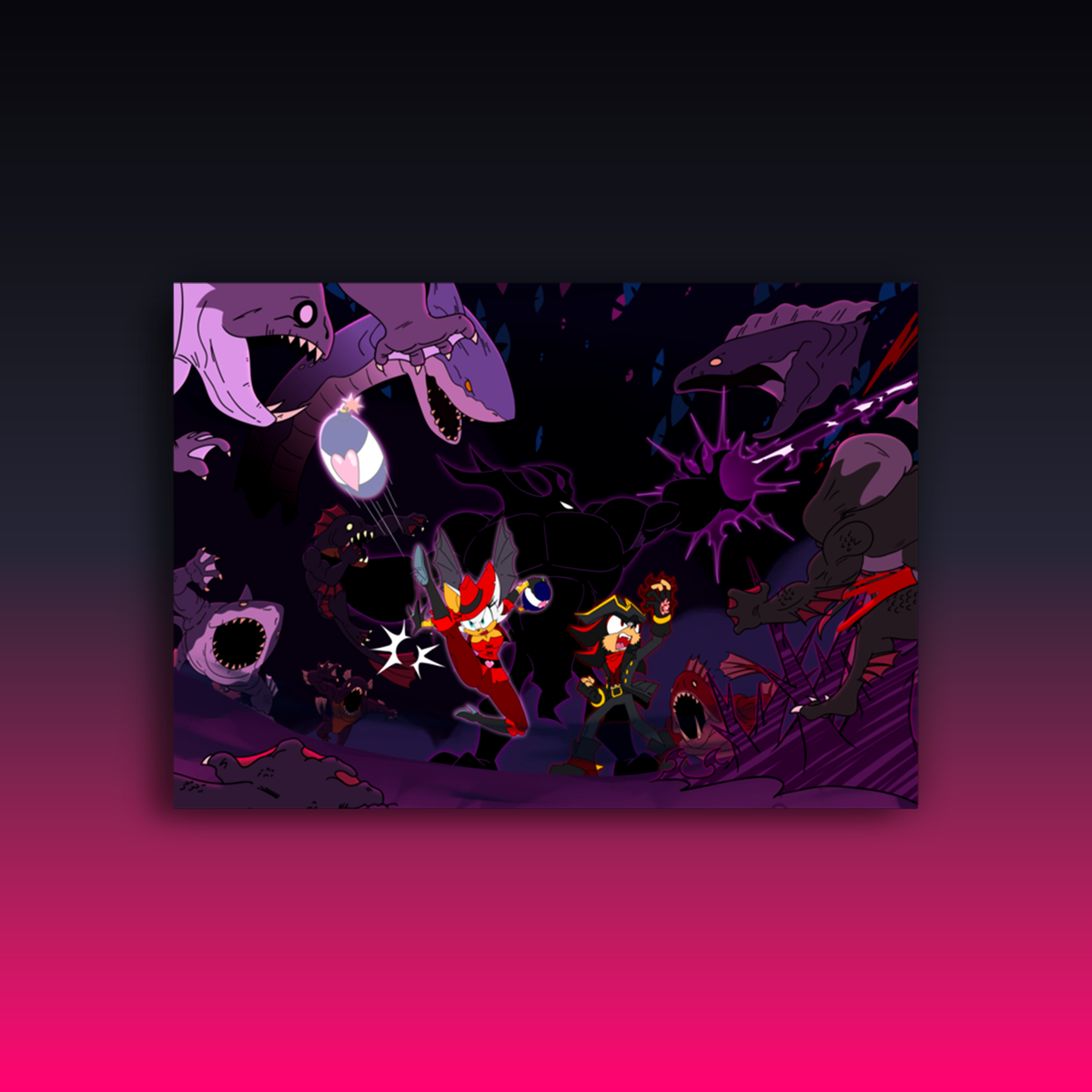 Shadow And Rouge Poster